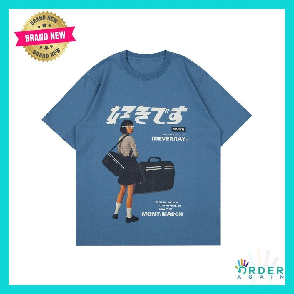 Oversized Japanese Y2K Graphic Tee Vintage Streetwear Aesthetic T-Shirt